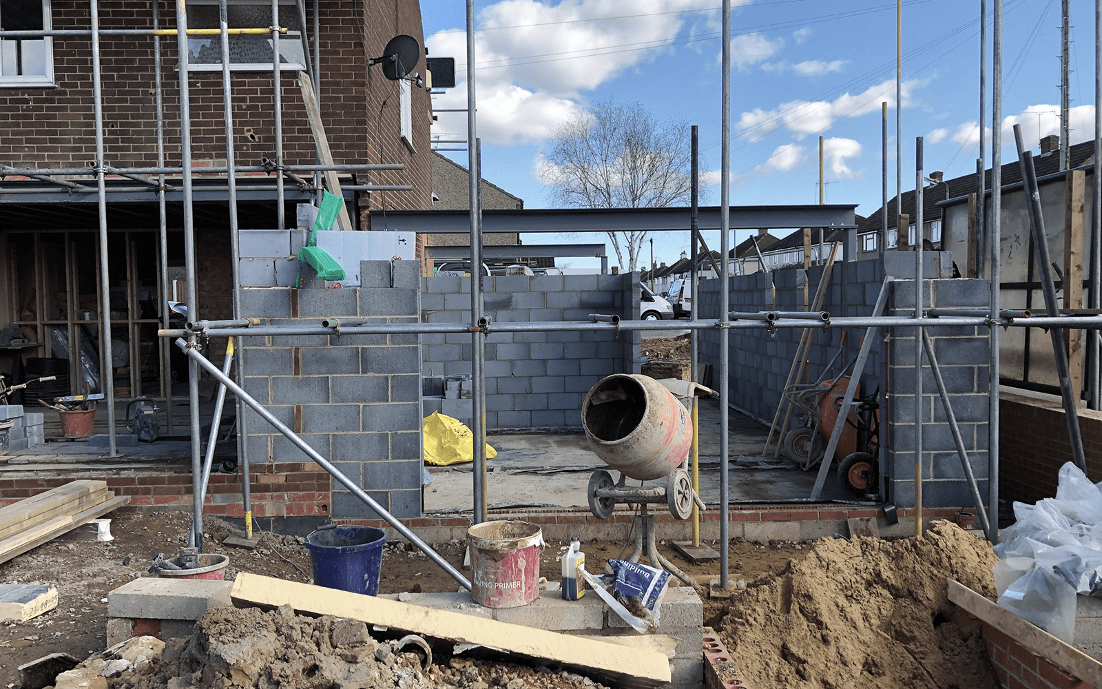 New Stone Builders Work